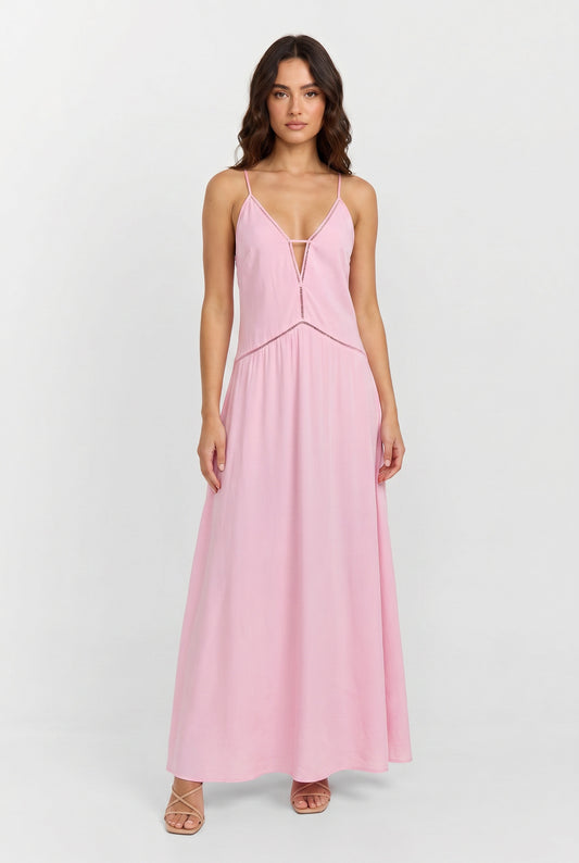 Posey Maxi Dress Pink